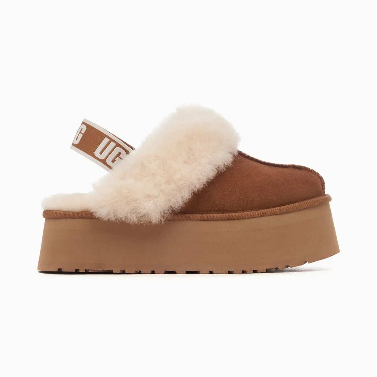 UGG Funkette Koyukahve Platform Sandalet