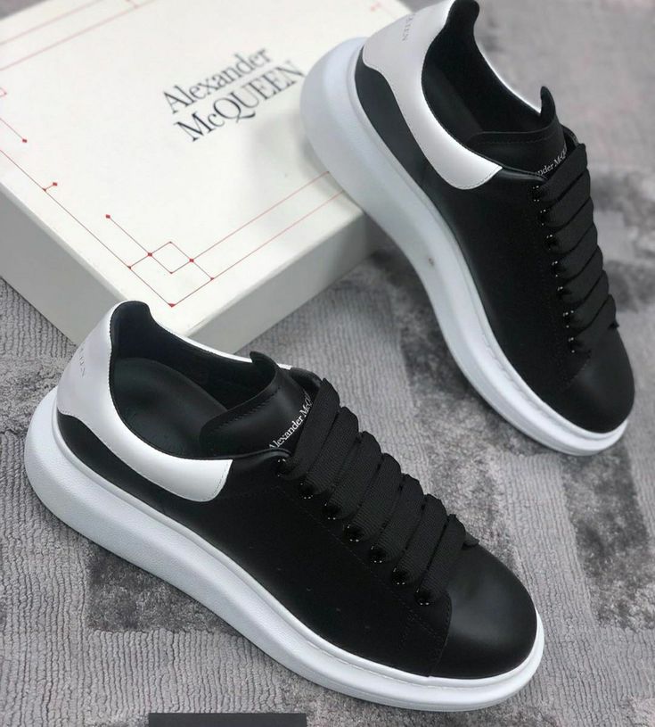 Alexander McQueen Sneakers Siyah Beyaz