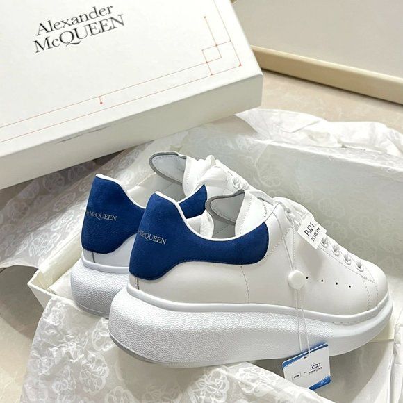 Alexander McQueen Sneakers Mavi Beyaz