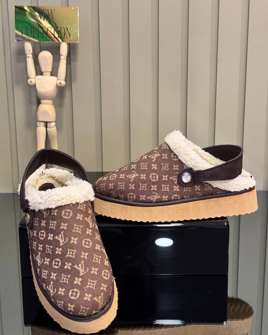 UGG x Louis Vuitton Kahverengi Boots