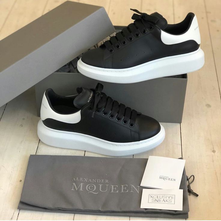 Alexander McQueen Sneakers Siyah Beyaz