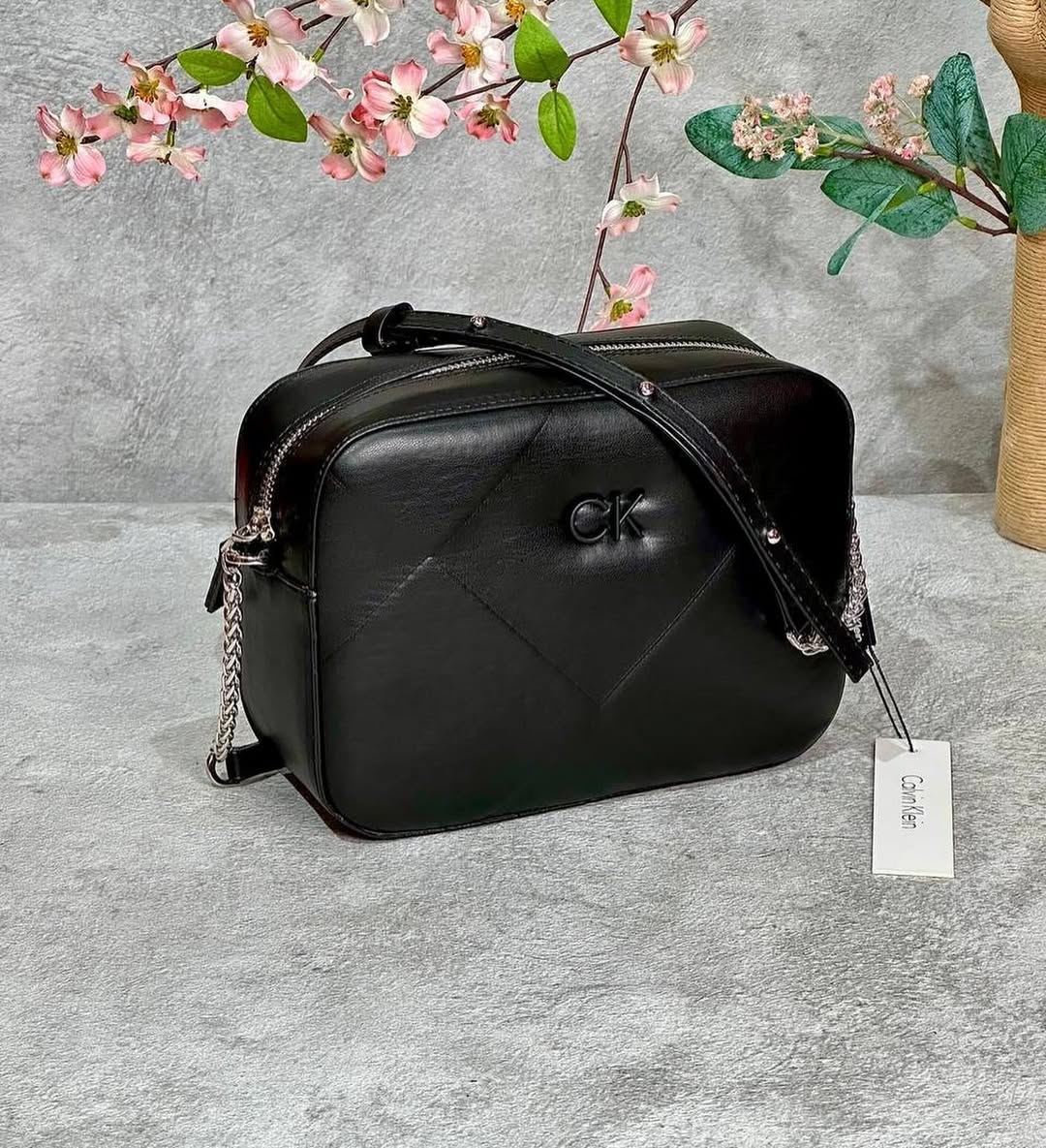 Calvin Klein Quilt Camera Bag