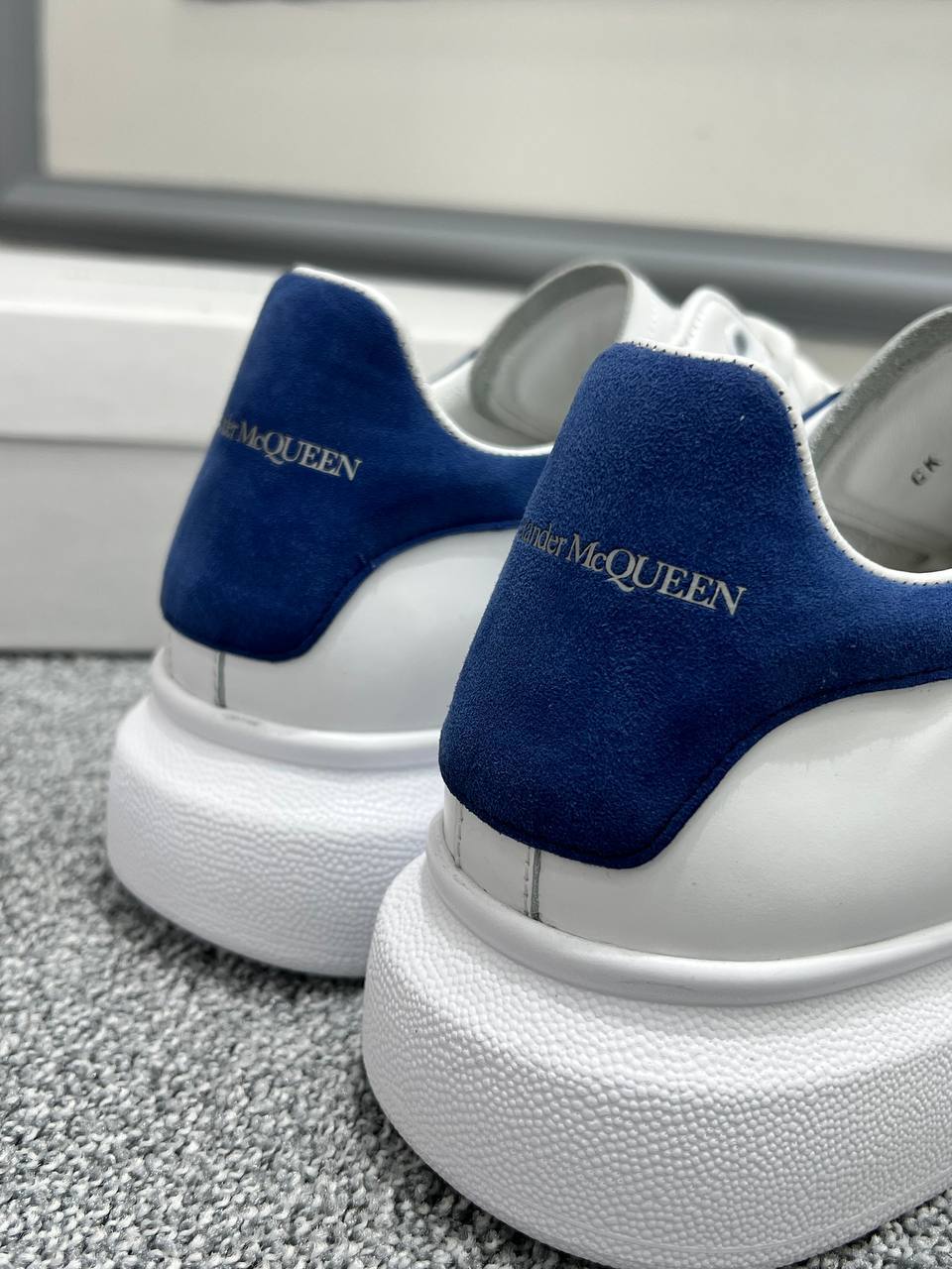 Alexander McQueen Sneakers Mavi Beyaz