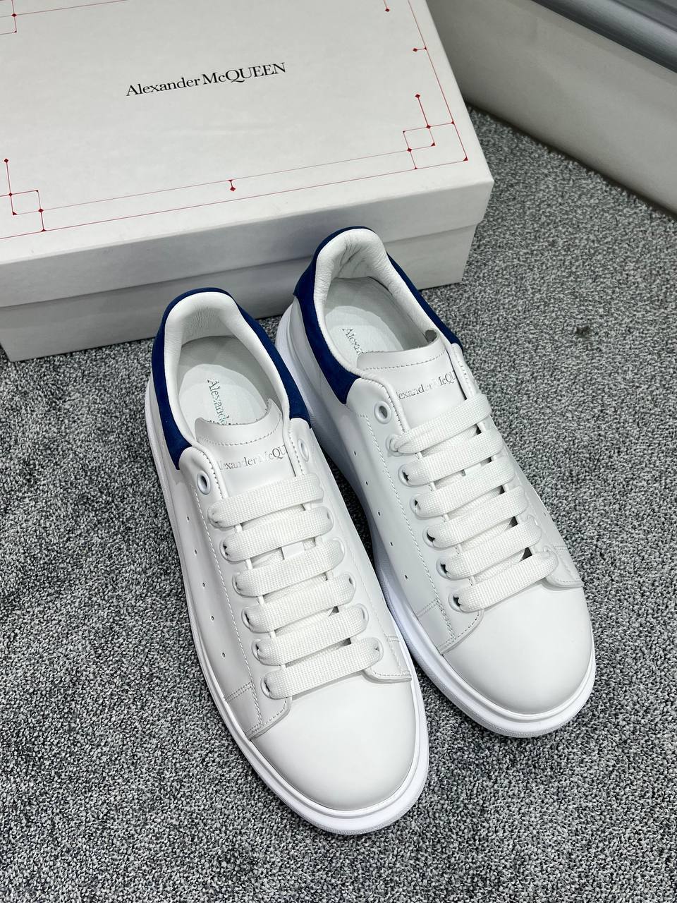 Alexander McQueen Sneakers Mavi Beyaz