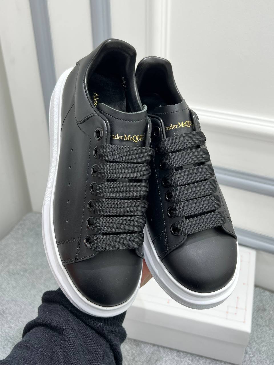 Alexander McQueen Sneakers Siyah Beyaz