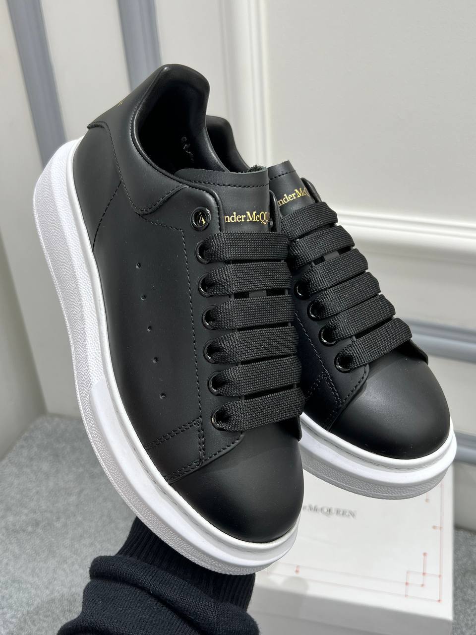 Alexander McQueen Sneakers Siyah Beyaz