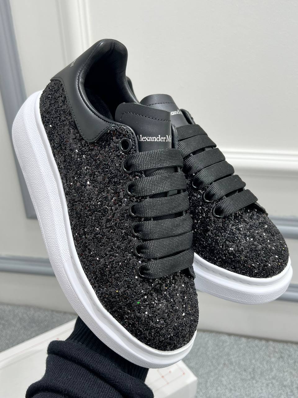 Alexander McQueen Sneakers Siyah Beyaz