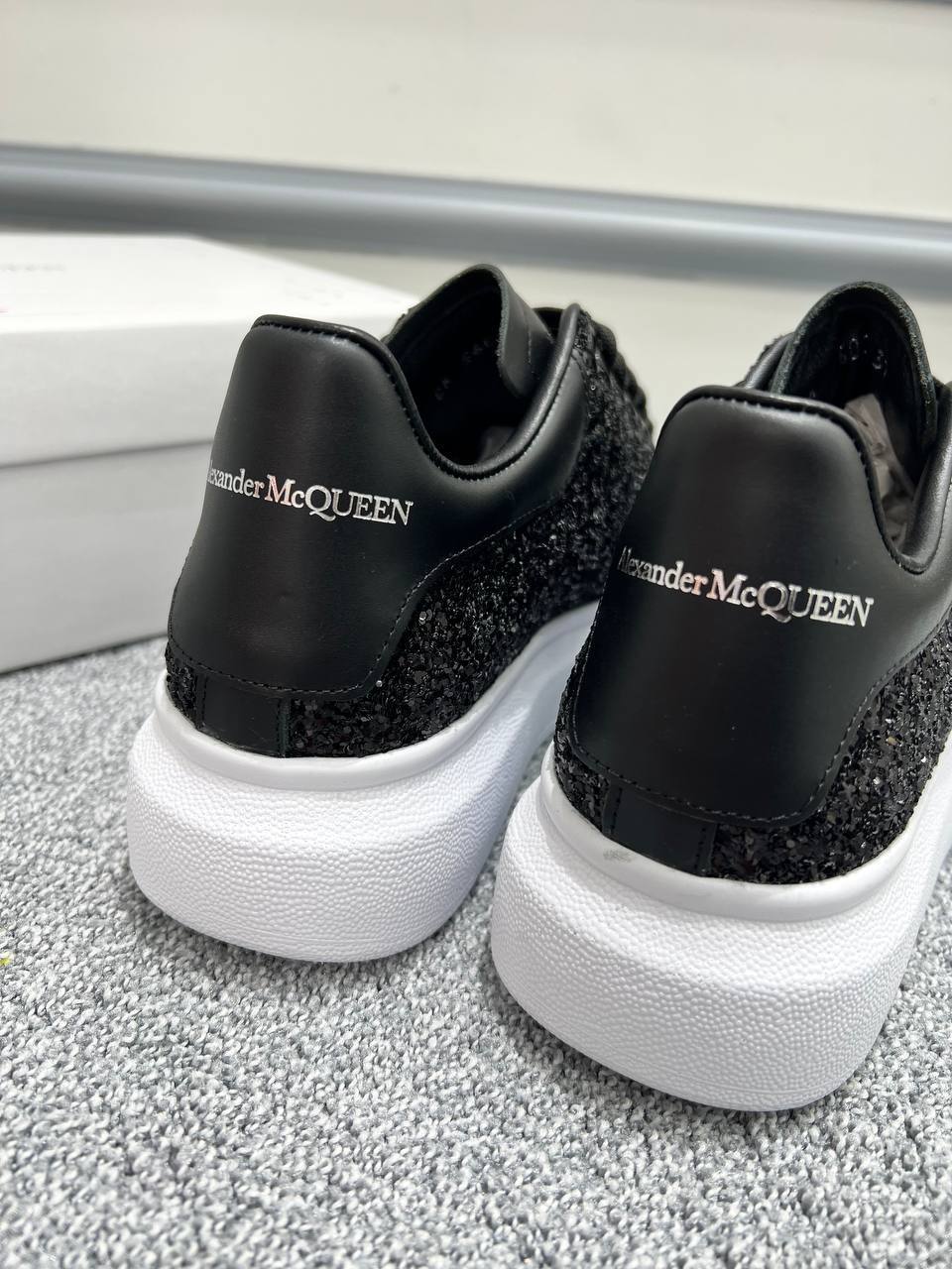 Alexander McQueen Sneakers Siyah Beyaz