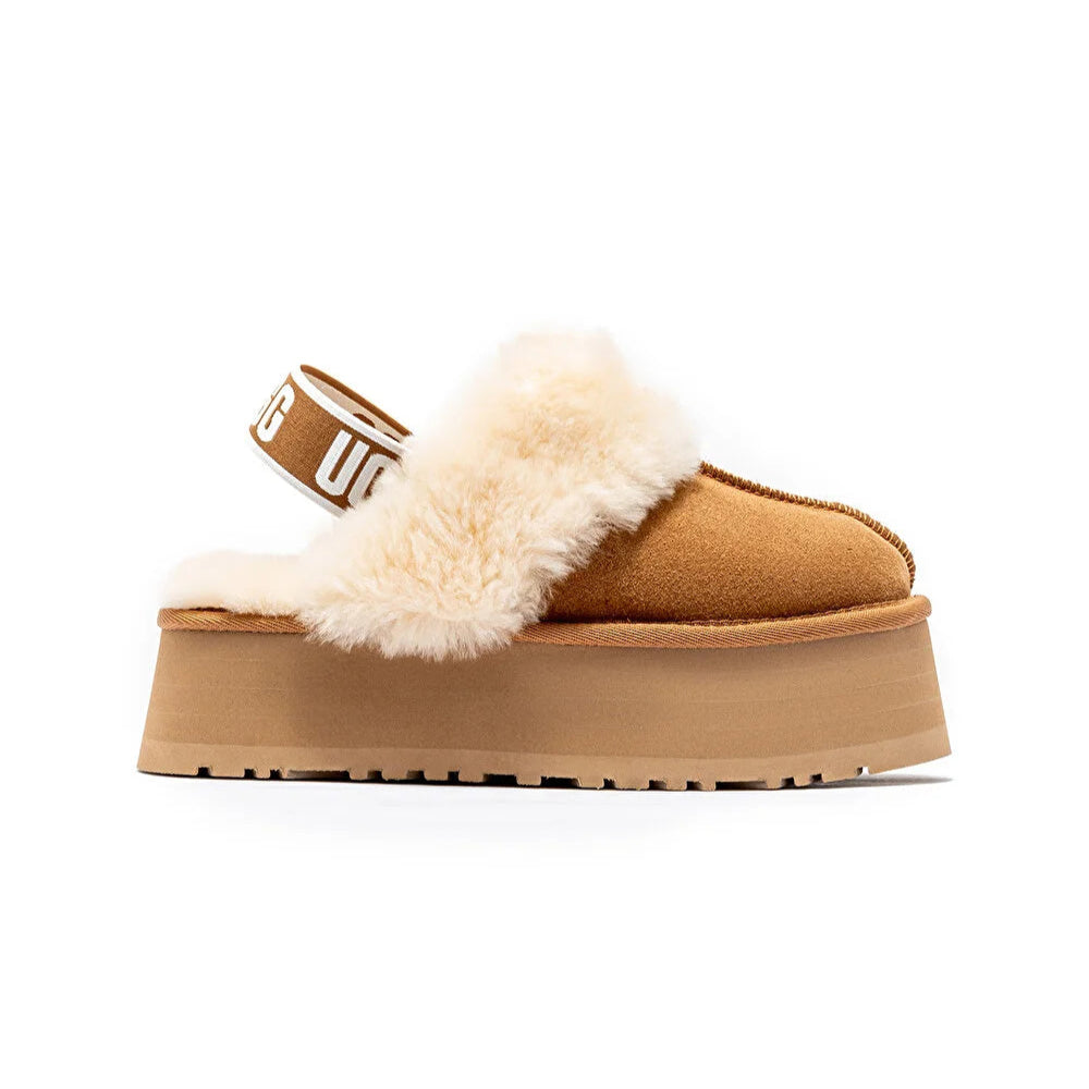 UGG Funkette Taba Platform Sandalet