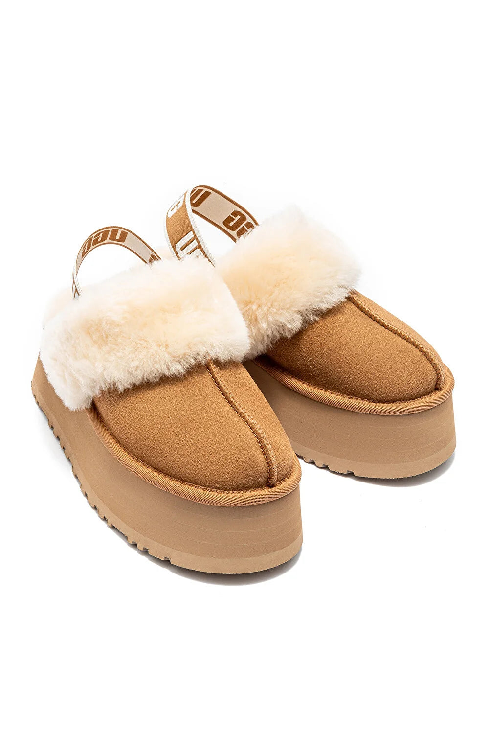 UGG Funkette Taba Platform Sandalet