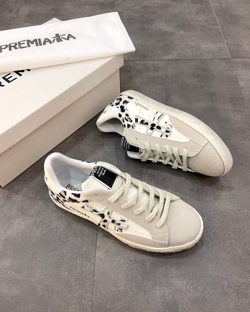 Premiata Stevend Siyah Leopar