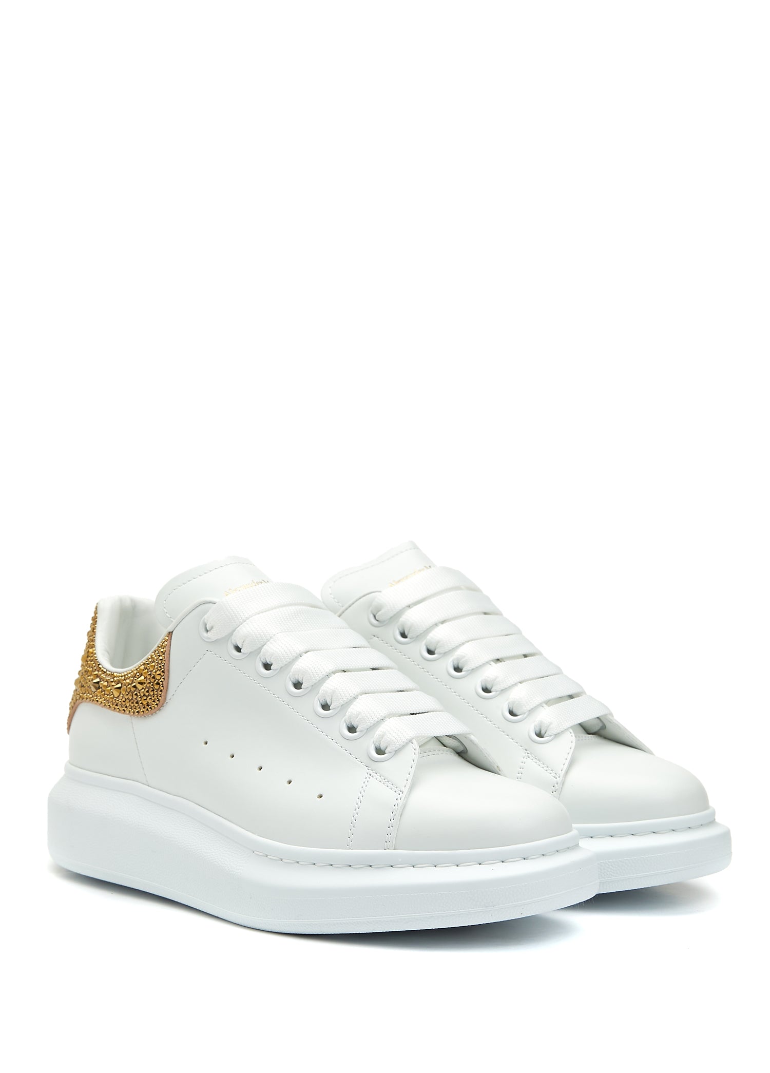 Alexander McQueen Sneakers Sarı - Kahve Taşlı