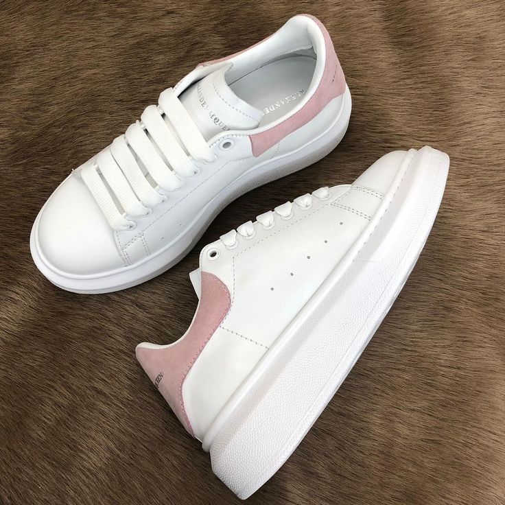 Alexander McQueen Sneakers Beyaz Pembe