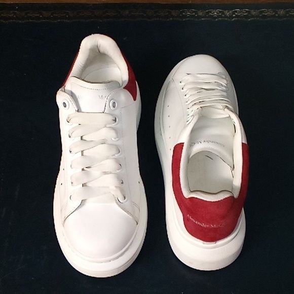 Alexander McQueen Sneakers Beyaz Kırmızı