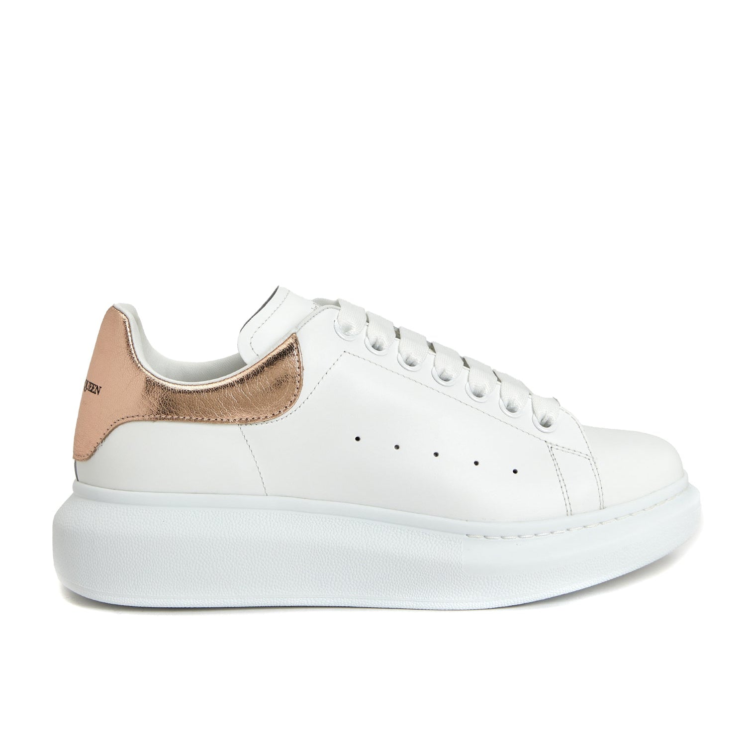 Alexander McQueen Sneakers Beyaz Gold