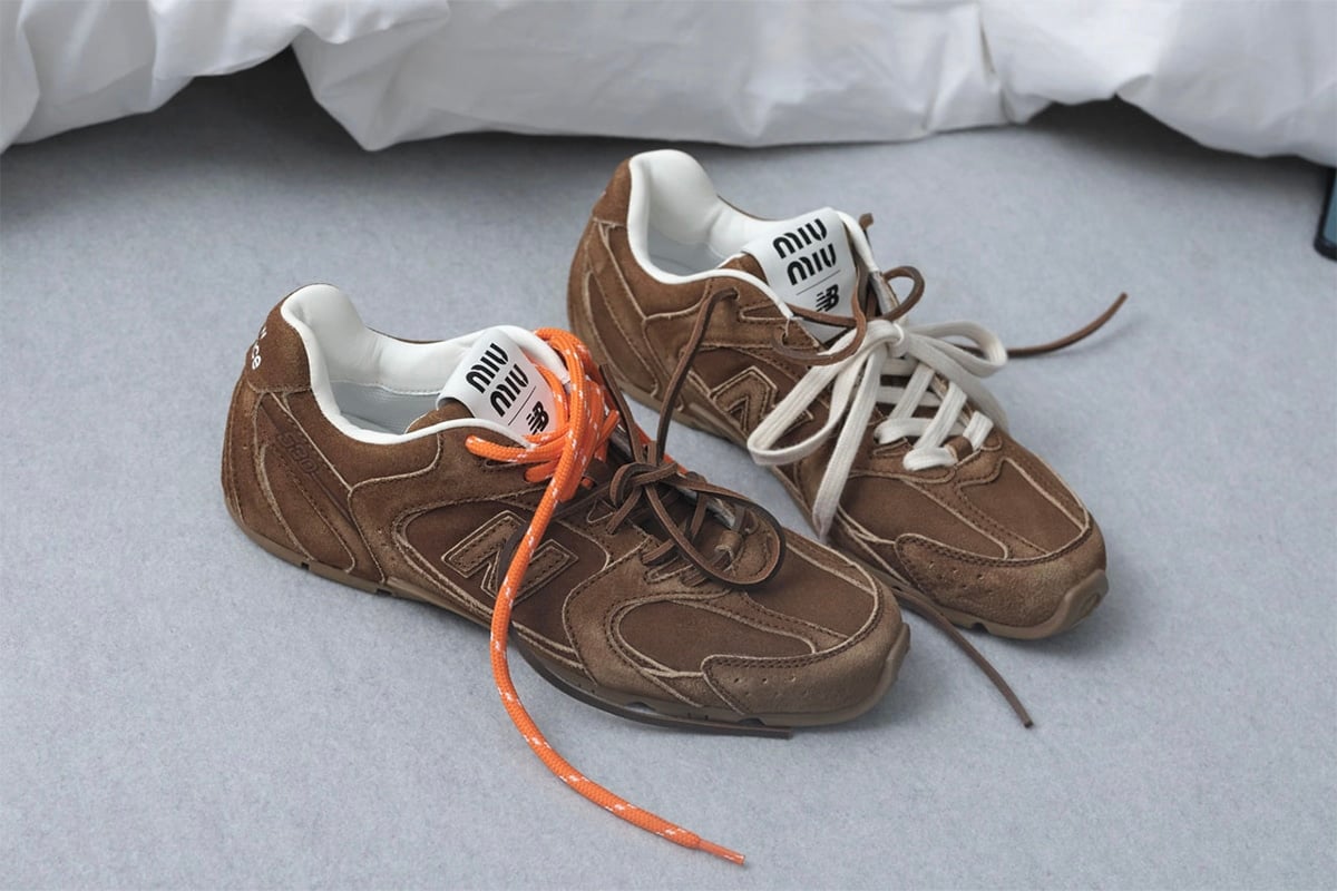 Miu Miu x New Balance 530  Kahverengi