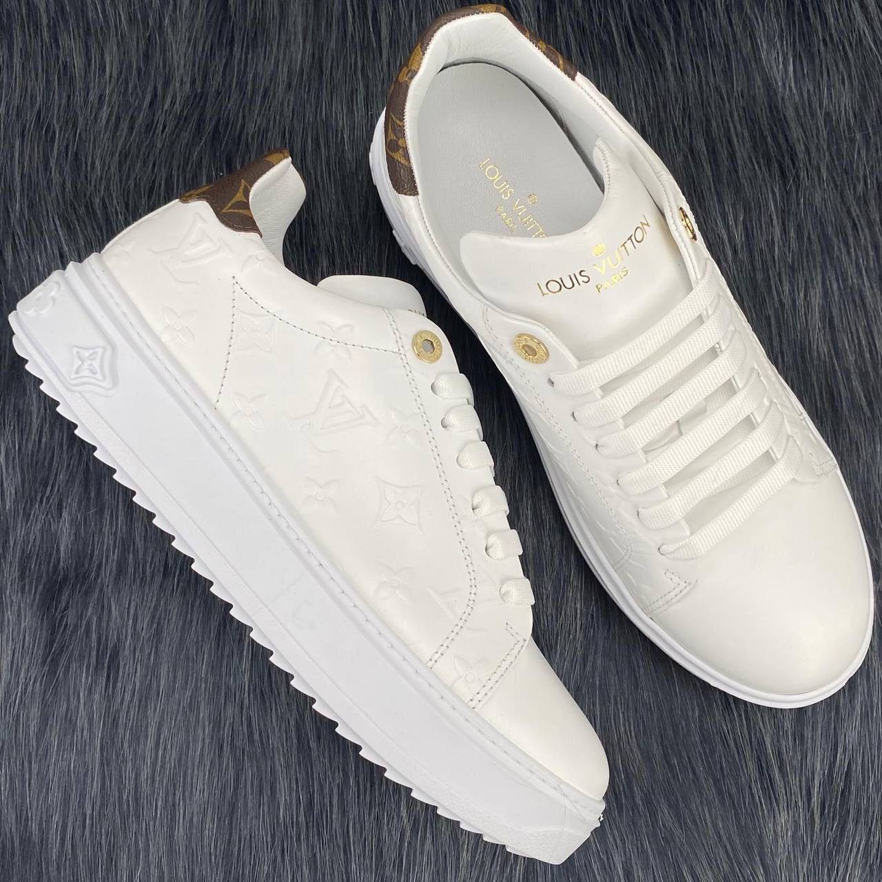 Louis Vuitton Empreinte Sneaker Beyaz