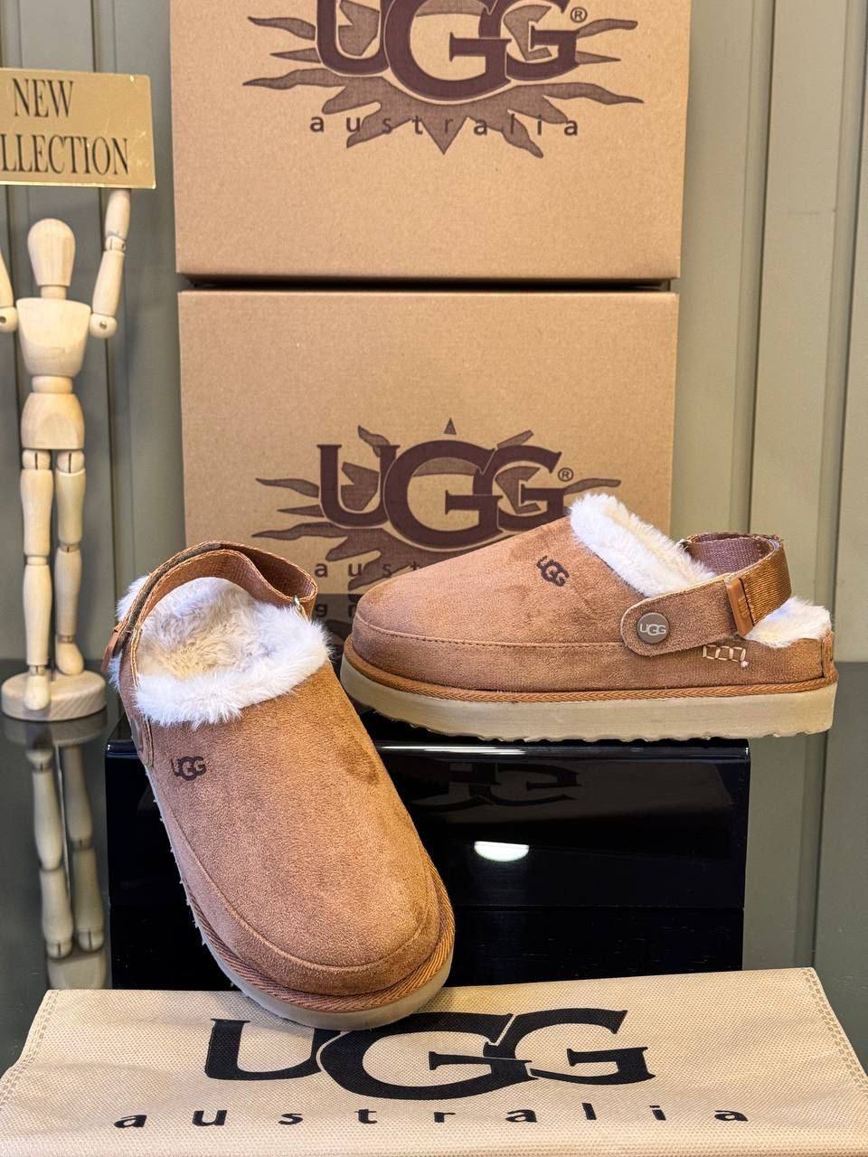 UGG Platinum Mini Suede Platform Açık Kahverengi  Boots