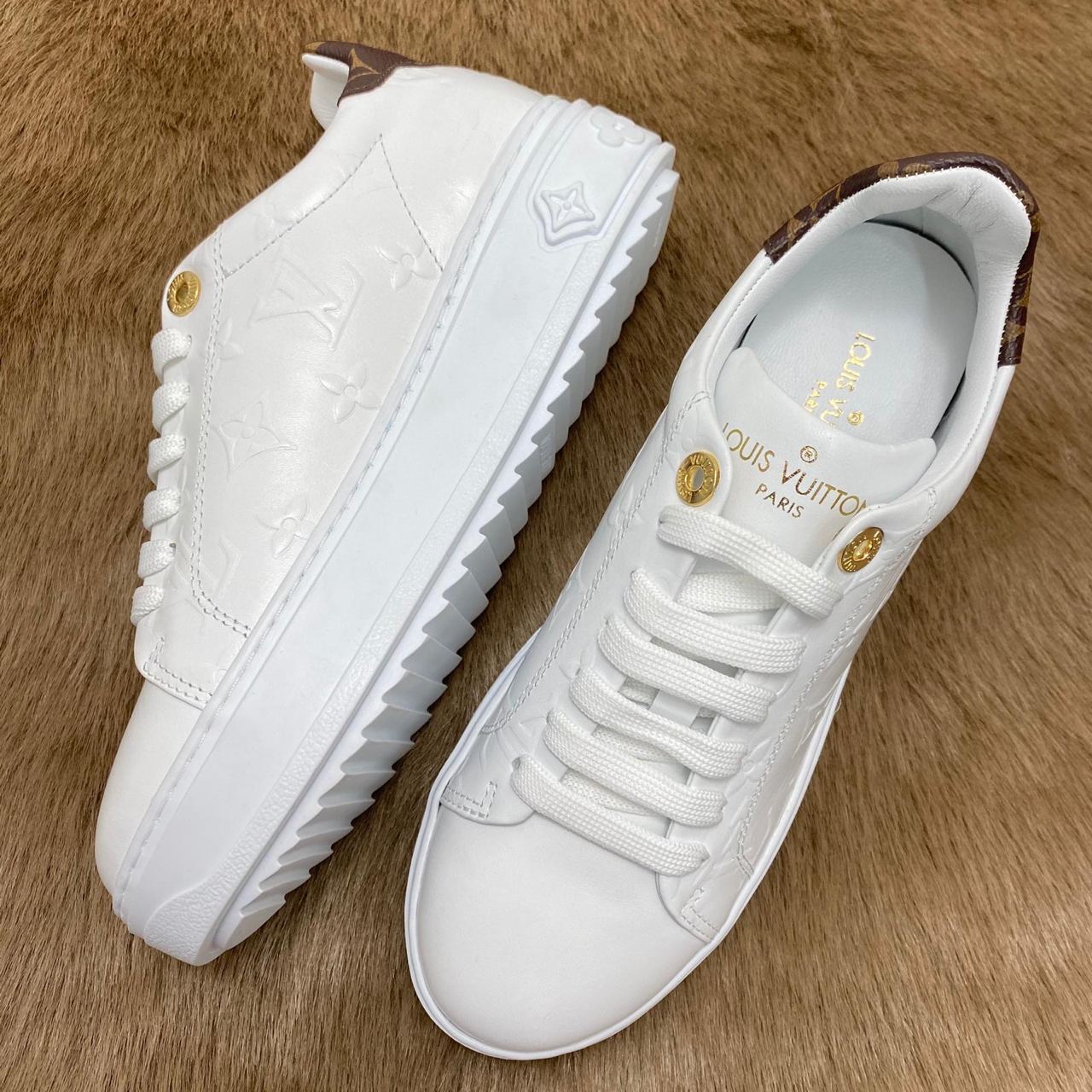 Louis Vuitton Empreinte Sneaker Beyaz