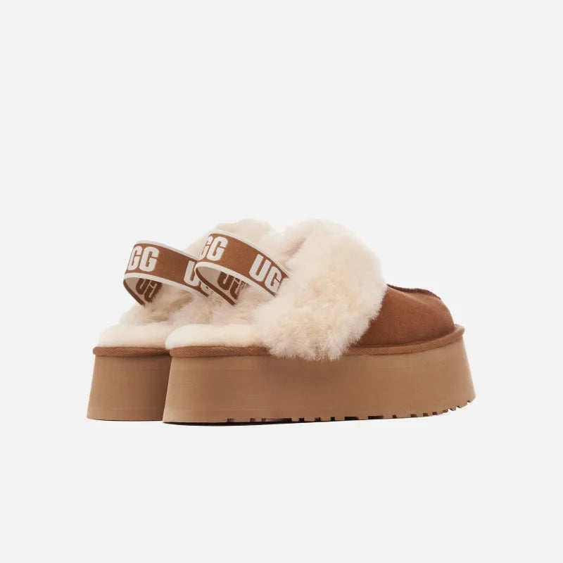 UGG Funkette Koyukahve Platform Sandalet