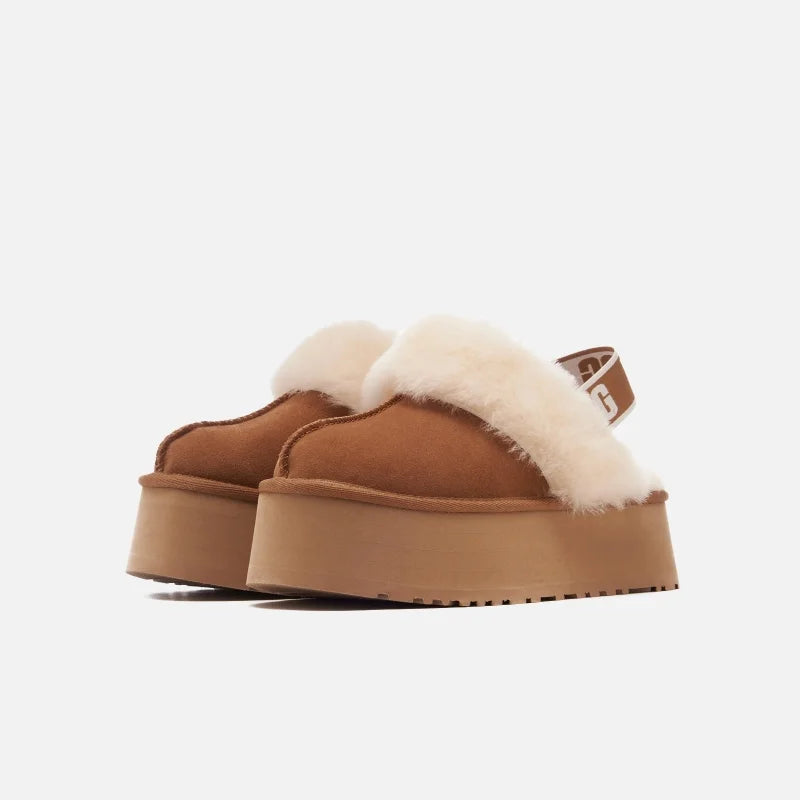 UGG Funkette Koyukahve Platform Sandalet