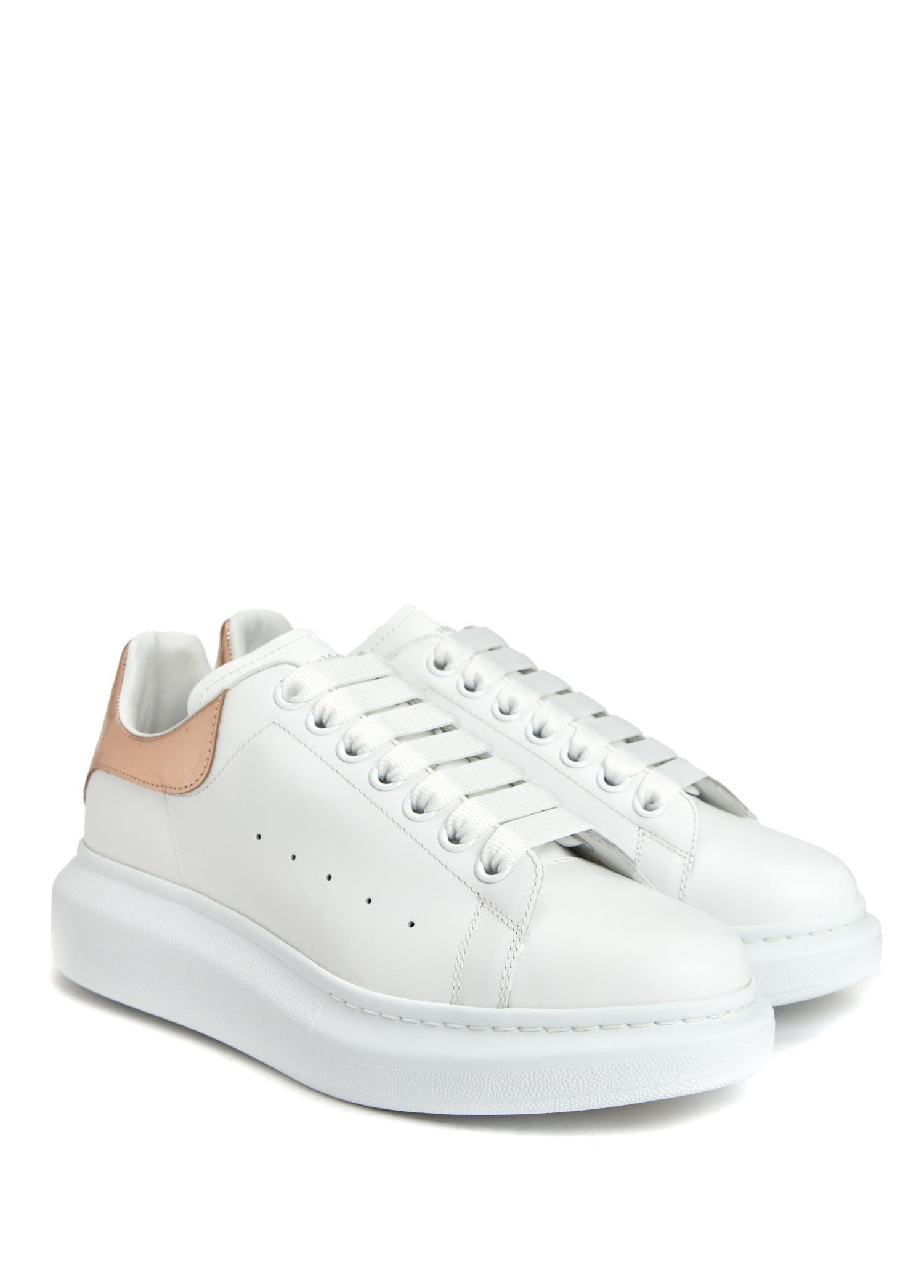 Alexander McQueen Sneakers Beyaz Gold