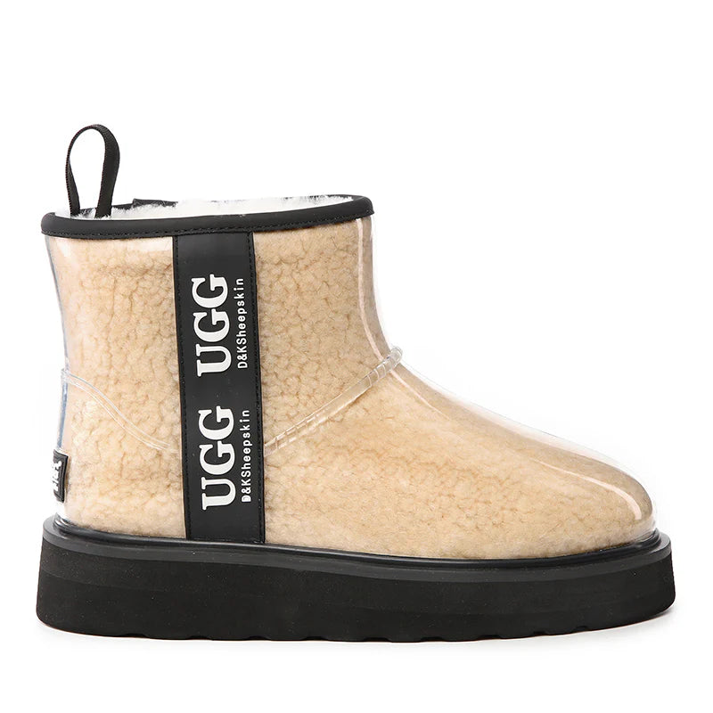 UGG Classic Clear Mini Krem Boots