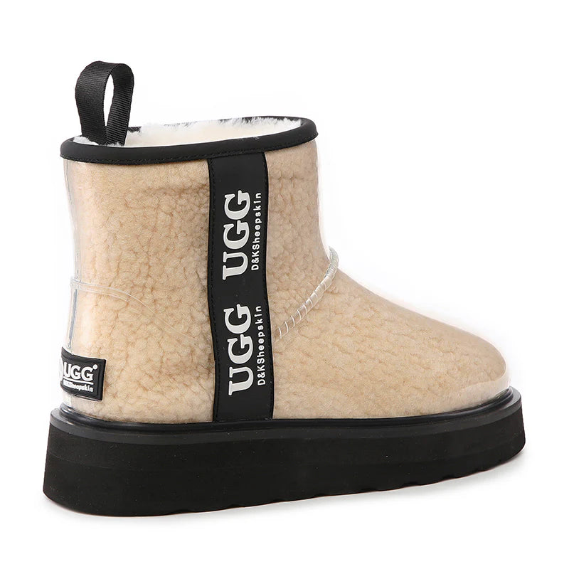 UGG Classic Clear Mini Krem Boots